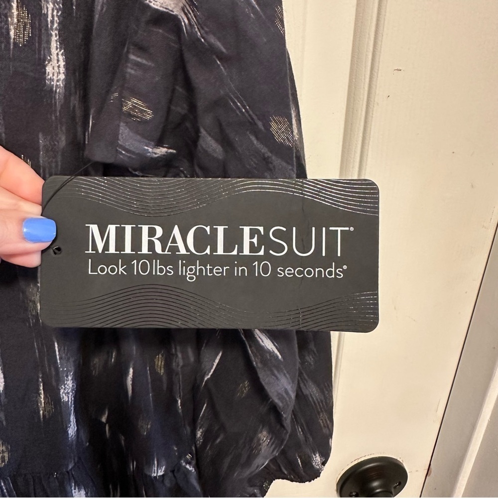 Miraclesuit Beach Dress Cover Up in Bronze Reign Size Large - Picture 8 of 8